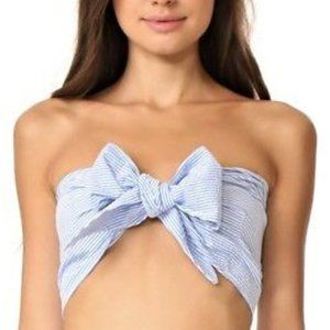 Solid & Striped X Staud Baia Seersucker Top